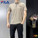 斐乐高品质 轻商务 冰感 无痕 速干 男士polo短袖 立体切割剪裁 经典polo领三粒扣开襟 专业的压胶工艺 智能高温定型领口撞色的双层压胶条设计激光切割平整
