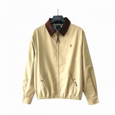 实拍细节图+尺码表 Ralph Lauren 拉夫劳伦 经典小标刺绣灯芯绒拼接翻领夹克外套 胸前精美小标刺绣 中性设计 男女百搭 灯芯绒拼接领口 内里定制格纹