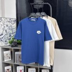 Dior P110 迪奥新款刺绣圆领短袖 面料- 采用320克双股精梳棉面料.索罗纳螺纹订织订染国标一级面料 工艺：采用日本进口 田岛 绣花机器，刺绣工艺以其卓