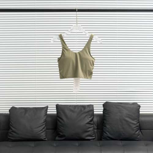 工厂p直供 Lululemon丨露露乐檬U型运动文胸 配色：苔绿 尺码：2 4 6 8 10 12