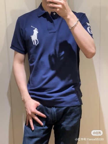 搭配资讯图 Ralph Lauren拉夫劳伦大马标刺绣Polo，袖标刺绣数字3刺绣，美国Ralph Lauren拉夫劳伦最经典的一款常青Polo衫，代工厂P出品