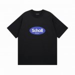Balenciaga 巴黎世家2025 Ss 联名Scholl印花短袖T恤 本市场No.1的质量 真正天花板品质 全部原版开发注意细节图 避免被盗图商家混发 正