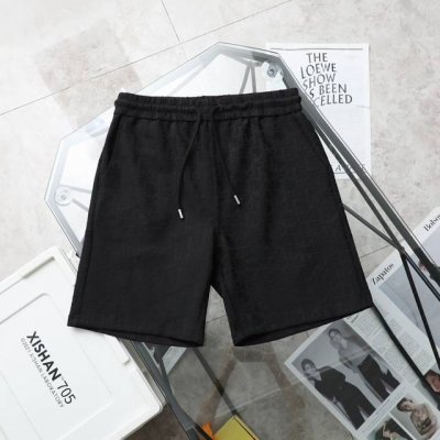 上新 纯原臻品 顶级复刻 Dior 迪奥 新款经典老花植绒冰感休闲短裤五分裤 款号: 51009 颜色: 黑色 白色 购入原版开模打造，全套定制辅料，细节决定成