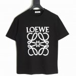 loewe 罗意威 25Ss 四叶草印花短袖T恤 面料经过2次高温缩水固色 不变形不缩水不起球 26支 G紧密双纱面料 配320G双纱拉架十字紧密高克重螺纹 螺