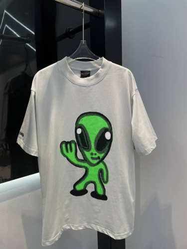 ba外星人T恤，原版开发， 灰Sml，现货发售