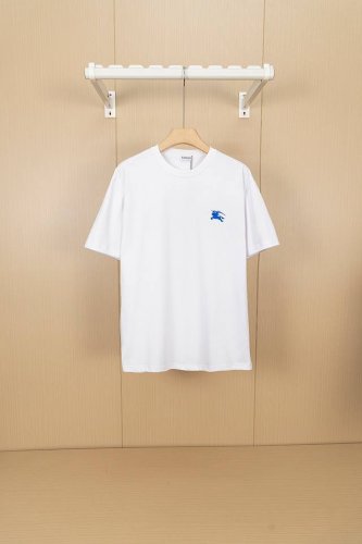 挂拍图 顶级版本-款号X41 Burberry 巴宝莉 280克圆领短袖T恤 经典Logo图案立体进口机器刺绣 官方同步 1:1原版开模 三色齐发 时尚个性 百