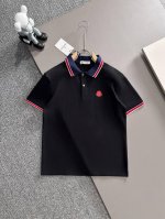 Moncler蒙口* 2025春夏款上新 原高版本 蒙口polo衫 面料采用290克高密度纯棉珠地面料 不变形 不缩水 工艺介绍 双线走位 胸前采用贴图刺绣 颜