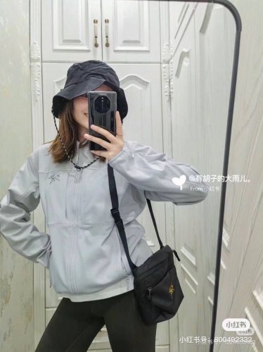 灰色资讯图 arcteryx Gamma Mx始祖鸟防风冲锋衣 Gamma Mx软壳加绒冲锋衣