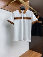 杰尼亚 2025春夏新款首发专柜最新款polo衫短袖 高端订制 设计前卫时尚！品牌Logo重工艺设计 高端定制面料.手感柔软.穿着舒适.专柜级别精致车线.做工精