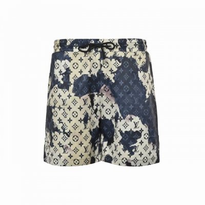 louisvuitton 路易威登 老花满印火烧云短裤 采用速干尼龙面料 网布内衬 透气轻盈 柔软舒适 全套原版定制五金辅料 细节拉满 市场上顶配版本 宽松短款