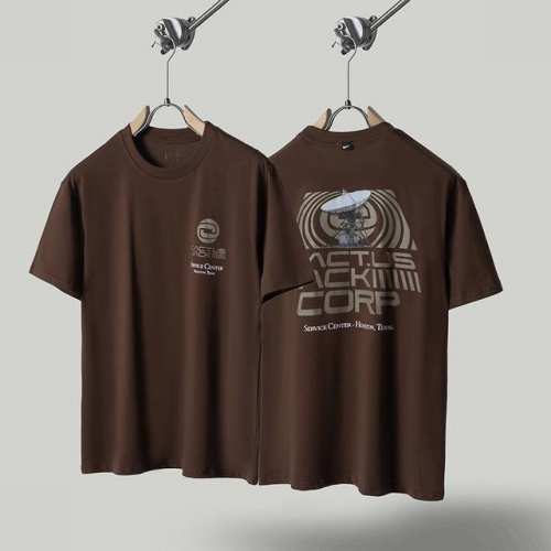 款号：Ts14 顶级品质 Travis Scott Cactus Jack X Nike 纯色字母图案印花短袖 做工精美 走线流畅 原版开模 工艺讲究 印花清晰