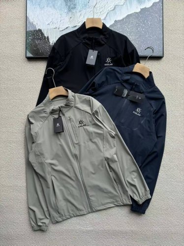 kailas 凯乐石25Ss夏季新款刺绣户外必备科技面料防紫外线立领皮肤衣外套 超级舒服的科技面料，能有效阻挡百分之99的紫外线，给皮肤最好的保护！ 手感舒适度