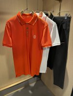 Her*Mes爱*仕春夏新款男士短袖Polo衫，全新升级百搭基础款，低调奢华，品格之选！甄选优质精选珠地棉打造而成，吸湿性好，舒适透气，享受轻薄轻松自在的穿着体