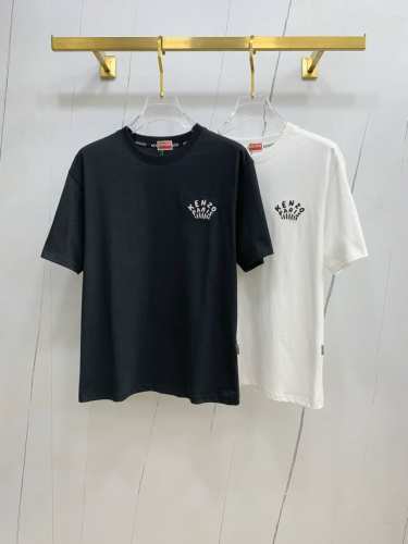 kenzo2025夏季新款短袖T恤，个性艺术系列全网独家首发 百搭款细节处理完美纯棉面料十分精致 原版面料 网红明星同款高版本 高品质手感非常舒服 时尚又个性