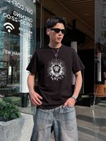 versace 范思哲 2025年春夏新品上新 三标齐全 260冰潮棉圆领短袖T恤 好货不用过多介绍 看细节 专柜码数：M-Xxxl 175 140建议L