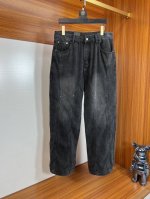 prada 普拉达 2025春夏新品 三标齐全 阔版牛仔裤 好货不用过多介绍 看细节 专柜码数：28-38 175 140上身32