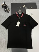 GuccⅠ 古驰 口袋刺绣新款polo衫 原版面料 原版订制辅料 官方同款 采用210克丝光珠地棉，定制 同缸染面料 手感非常舒服爽滑 版型挺阔有型 一线品牌代