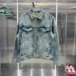 p210 Lv 路易 菲董联名款棋盘格系列新款最火的棋盘格牛仔衫外套 男女同款 码数 46 48 50 52 颜色 蓝色
