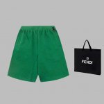 供 Fend* Ss 早春新款短裤 李敏镐同款 原版开模特制提花面料 黑色小扣标 完美细节处理 经典Logo图案 上身超好看 男女同款Smlxl
