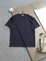 burberry Bbr 巴宝莉 微宽版型Xs-L 新款独家限定 25年最新最顶级 个性拼接 经典战马印花Logo暗纹毛巾提花绣字母Logo 双袖后背格纹贴布
