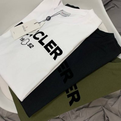 Moncler 蒙口 盟可睐男款官网新款棉质经典款短袖 高版本首选胸前时尚大印花 高品质货全棉220克洗水面料 柔软舒适！品质超好！基础款主要就是品质货！经典款