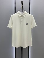 lv25Ss新款春夏短袖翻领T恤Polo，最高版本客供定制高端朱地面料简单时尚款，螺纹拼色螺纹配色超级好看！胸前始祖鸟贴标标识图案经典Logo简单大方的款式！满