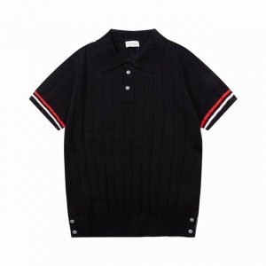 Moncler 蒙口 袖子拼色针织polo衫 升级 灵感源自八十年代复古 原版面料 官方同款 polo衫 定制 网纱毛衣针织面料 手感非常舒服 春夏最新砖柜同步
