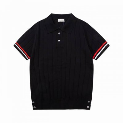 Moncler 蒙口 袖子拼色针织polo衫 升级 灵感源自八十年代复古 原版面料 官方同款 polo衫 定制 网纱毛衣针织面料 手感非常舒服 春夏最新砖柜同步