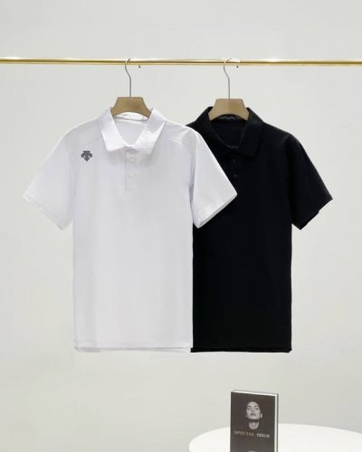 Descente迪桑特 Dualis 系列都市通勤男士无痕压胶速干短袖polo衫。采用速干面料，清爽透气，让你在炎炎夏日中保持舒适。高级感的设计，让你在众多场合