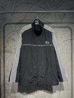 balenciaga巴黎世家Blcg巴黎2025 秋冬新款五条杠拉条Loop Sports Icon刺绣运动套装 夹克 运动裤 青春活力巴粉们 巴黎世家2025