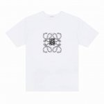 Loewe*罗意威 Loewe*罗意威渐变刺绣圆领短袖T恤 -定制260克32支全棉双纱紧密爽滑面料 布面干净 布纹清晰 手感非常细腻扎实 更加力挺 舒适透气不
