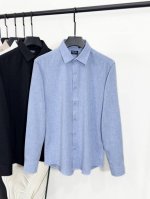 新品 Ez家男士时装款商务休闲天丝亚麻长袖衬衫，香港洋行渠道货，纯正血统品质，原厂代工出品，25春夏新款，高端一线成衣系列！ 可预测性的爆卖单品，自带热售体质，