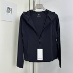 lululemon 露露乐檬 女款连帽冰丝轻薄防晒皮肤衣速干 最新款冰丝防晒衣外套 高版本随意对比 高订弹力冰丝面料B1189夏季的空调衣男女同款可配情侣装 夏