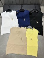 新品上线 款号:27539# #香香5字交叉背心实拍图