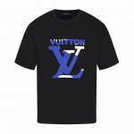 louis Vuitton 路易威登 25Ss 压花拼色短袖 面料采用定制280G 26支特滑双股精棉平纹高密无尘全棉布料 前幅高密度加厚 走线平整 代工品质