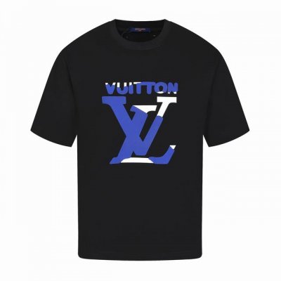 louis Vuitton 路易威登 25Ss 压花拼色短袖 面料采用定制280G 26支特滑双股精棉平纹高密无尘全棉布料 前幅高密度加厚 走线平整 代工品质