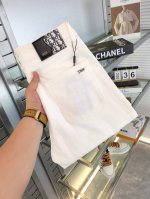 Dior 迪奥 2025Ss春夏时尚新品 高端奢华定制直筒牛仔裤，客供水洗弹力面料 精仿棉纱混纺 面料舒适柔软 经典小五金配饰 品质卓然 极度奢华 上身有型 不