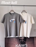 Mont-Bell 美山 小熊帐篷速干功能性短袖T恤 男女同款 核心亮点： 棉感舒适＋户外功能性：采用特殊混纺面料，既有棉质的柔软亲肤，又具备户外New Arrivals的吸湿排汗
