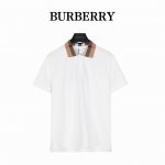 Burberry 巴宝莉 经典领口格纹短袖polo衫 1:1经典复刻，合身版型polo 衫，选用专柜优质大网眼布珠地棉面料打造， 跟市场上小网眼珠地普通仿货不一