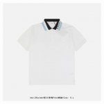burberry 博柏利 25Ss Bbr领口字母Polo短袖 选用棉质珠地网眼布打造，定制材质 G长绒棉，衣领为双系统提花定织扁机制成，有弹性，不变形，衣服全