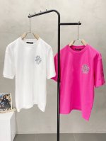 P210。Chrome Hearts克罗心独家专供新款原单男士休闲短袖 高端定制 高版本 时尚百搭爆款进口面料 手感超柔软细腻 穿着亲肤舒适 高端精品 代工厂P