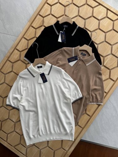 ralph Lauren 拉夫劳伦男装 25年春季运动Polo针织衫Rl19344 手感软糯，舒适亲肤，工艺复杂，耗时费力，圆领的设计，修饰脖颈线条和脸型，增加