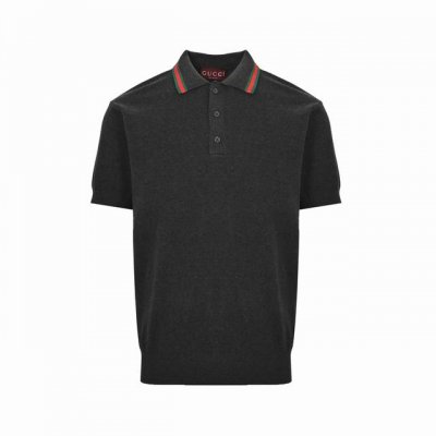 gucci 古驰 25Ss 红绿提花领针织polo短袖 以弹力珠地棉匠心演绎 搭配领口织带细节 更显精巧趣致 手感细腻柔软 呈现休闲裁剪 上身版型超赞 size