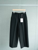 顶级西裤 Acne Studio Ac1981M 廓形直筒休闲西裤 颜色：黑色 尺码：44 46 48 尺码表 44码： 腰围75 臀围 104裤长105 46