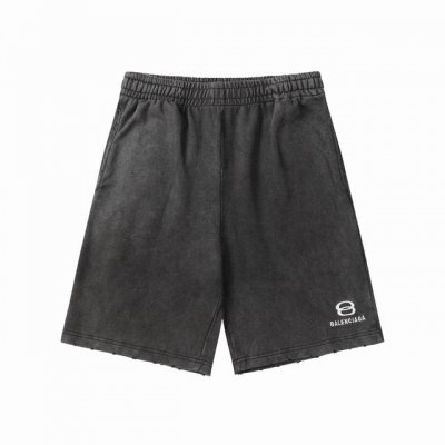 621款 新款 最高品质-Balenci*Ga 环圈经典款重工炒盐磨破工艺#环圈海浪刺绣卫裤 阔腿版型设计 配合上下同宽大直筒裤形 前裤袋打枣工艺 很显腿长 采