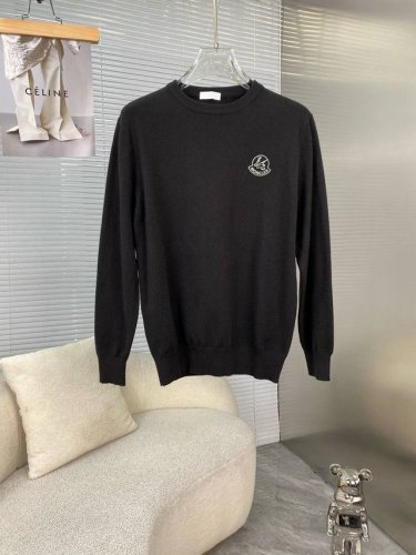 可支持年后退换 P160 蒙口 Ss秋冬新品时尚休闲打底单穿圆领商务休闲基础高档精纺羊毛毛衣 舒适保暖！抗起球不刺激皮肤，可贴身穿，奢华经典元素设计！没有过多复