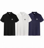 上新款号: M2003 Moncler 蒙口2025新款短袖翻领polo衫 定制：徽章绒标字母Logo 男女同款 采用定制丝光珠地棉面料 面料细腻舒适透气亲肤感