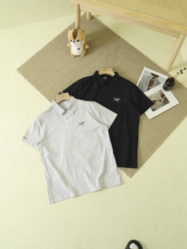 Arcteryx-始祖鸟男士短袖polo衫商务休闲翻领上衣 这是一款 让皮肤降温的短袖 简约大气 透气易干 柔弹无拘会“呼吸”的 polo，重新定义舒适
