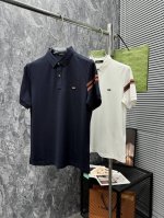 zegna杰尼亚2025春夏最新小标男士短袖Polo衫，休闲剪裁棉质运动衫，标志性简约织带Logo.简单大方，提升了整体的格调与品位，质感极强，品牌标识度高。简