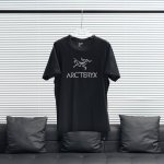 工厂p直供 arc'teryx丨始祖鸟Wordss圆领落肩短袖T恤 尺码 黑色 白色 灰色 配色 S-Xl
